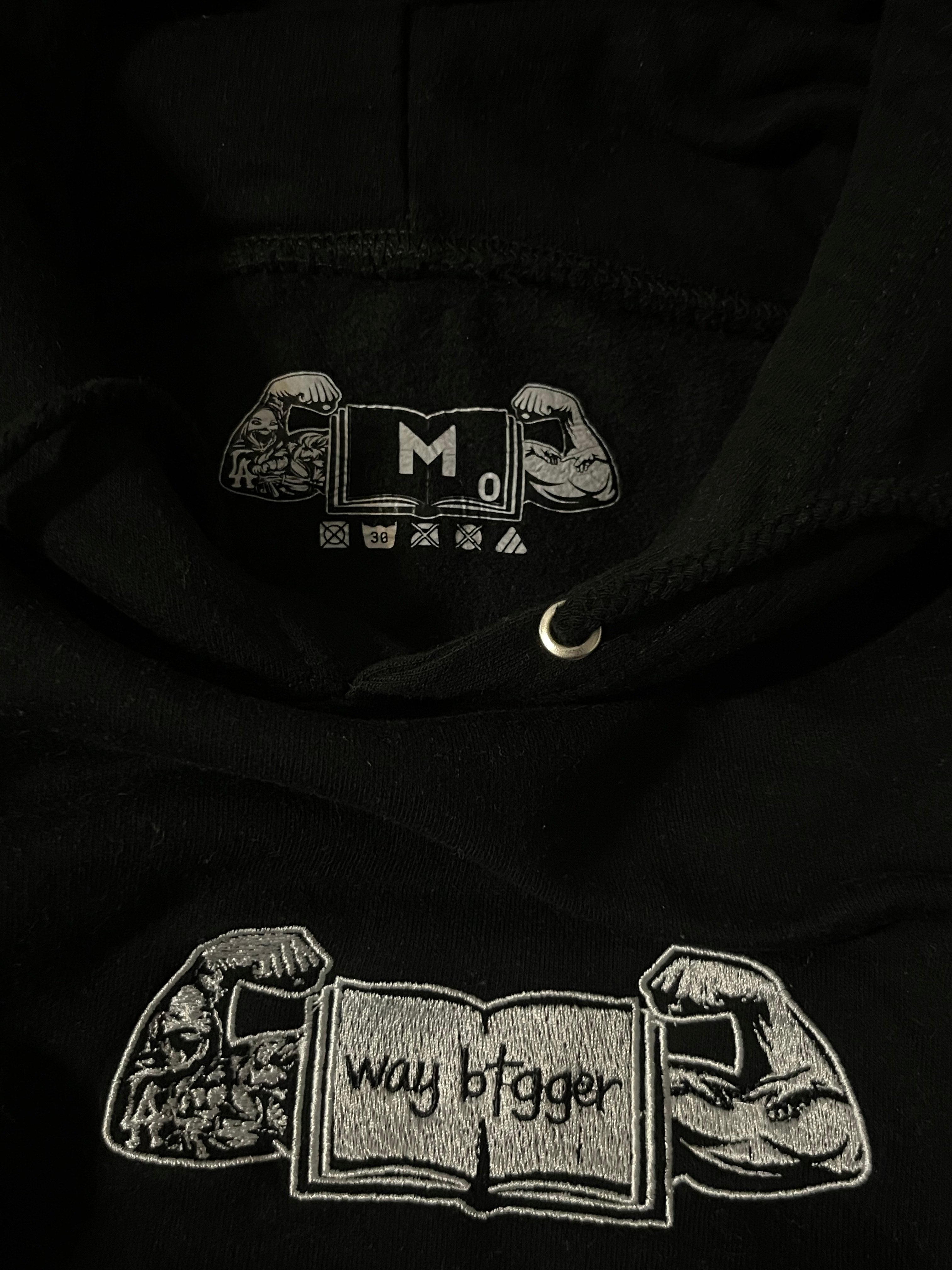 "stoic, not toxic" limitált hoodie